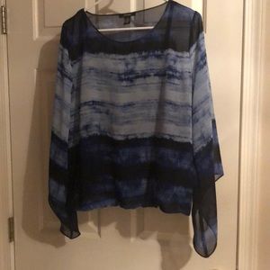 Blouse with built-in tank.